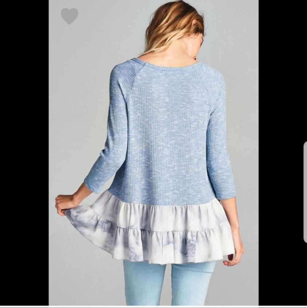 Ribbed knit top - Picture 5 of 7